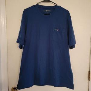 Greg Norman Collection - Navy Pocket Tee Size Large